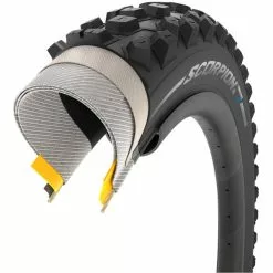 Pneu PIRELLI SCORPION ENDURO S 27,5x2,40 HardWall Tubeless Ready Souple 4189800 -Pneus VTT 26" Soldes Magasin 335055 008 Pirelli Scorpion Enduro S HardWALL detail35B600x6005D 3