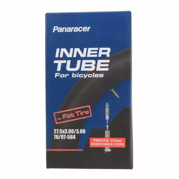 Chambre à Air PANARACER STANDARD 27,5x3,00/3,80 Presta 33 Mm 3 Chambre à Air PANARACER STANDARD 27,5x3,00/3,80 Presta 33 Mm
