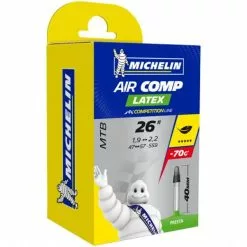 Chambre à Air MICHELIN AIRCOMP LATEX C4 26x1,90/2,20 Presta 40 Mm