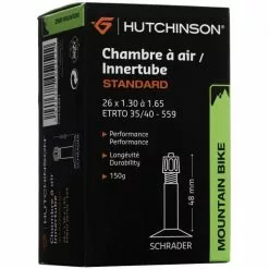 Chambre à Air HUTCHINSON STANDARD 26x1,30/1,65 Schrader 48 Mm