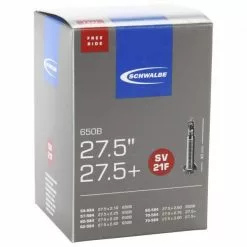 Chambre à Air SCHWALBE EXTRA LIGHT SV 21F FREERIDE 27,5x2,10/3,00 Butyl Presta 40 Mm 10400073 -Pneus VTT 26" Soldes Magasin 600x600 95793 15578242371051 1